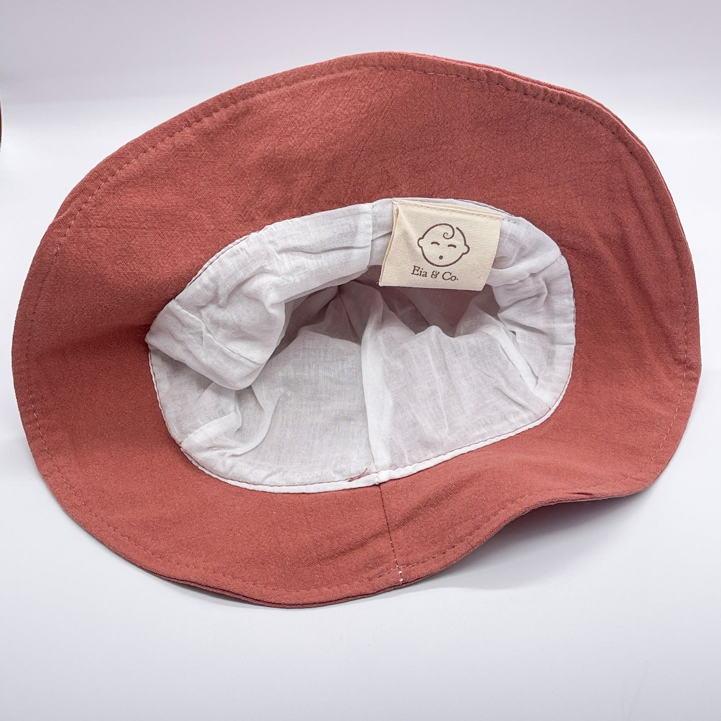 Soren Baby Summer Hat - Rust