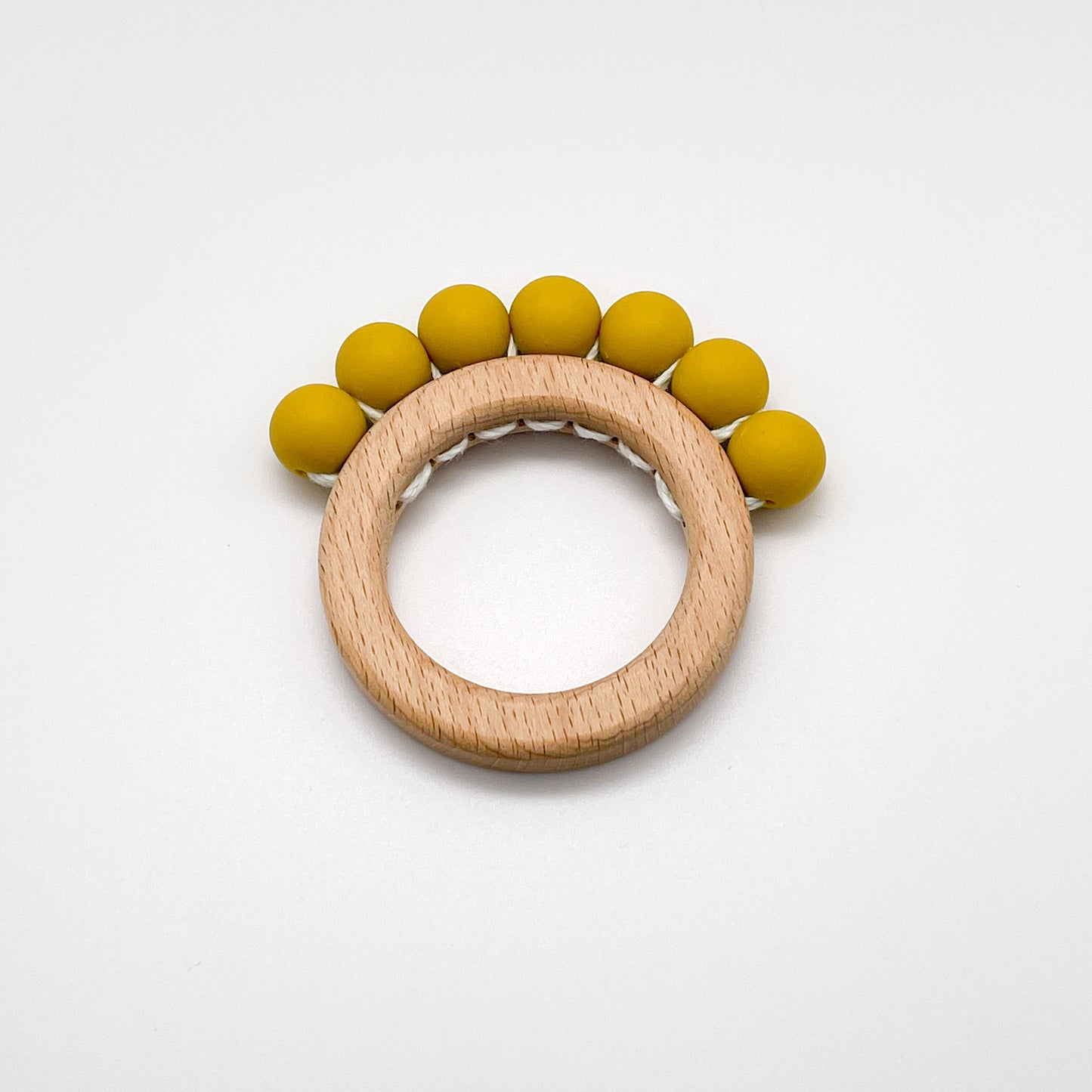 Bear Paw Teether - Mustard