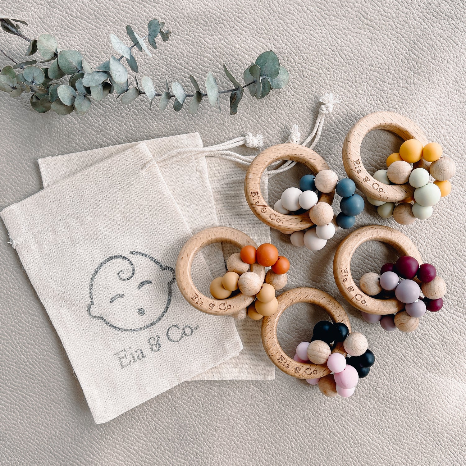 Wooden Teether Ring