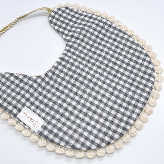 Handmade Dribble Bib - Brunnera