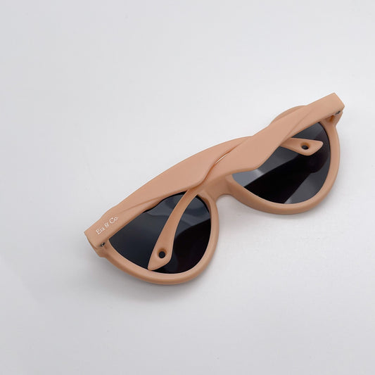 Flexible Heart Baby Sunglass - Rosewood