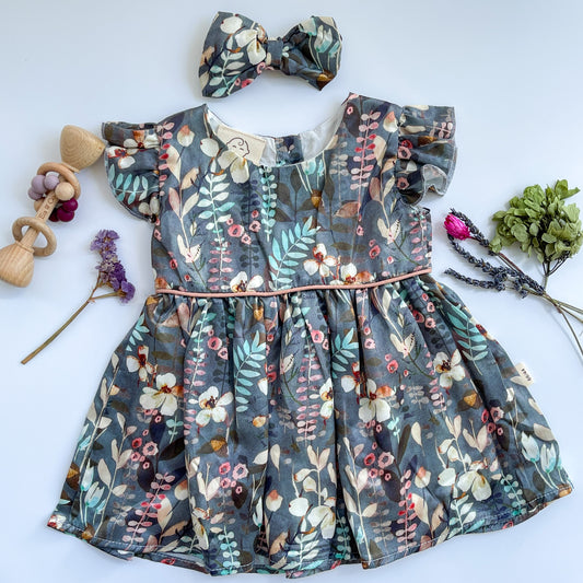 Blair Dress - Bluebell