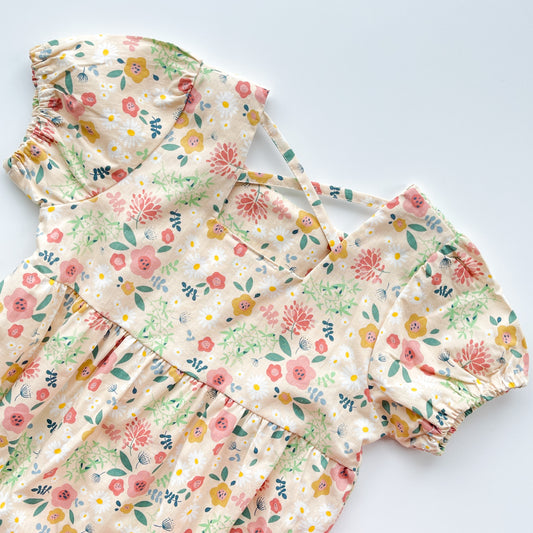 Corey Floral Playsuit - Freesia