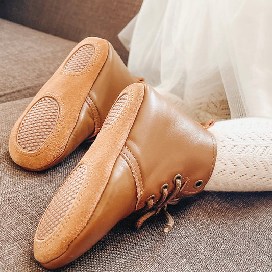 Classic Lace-Up Leather Boots