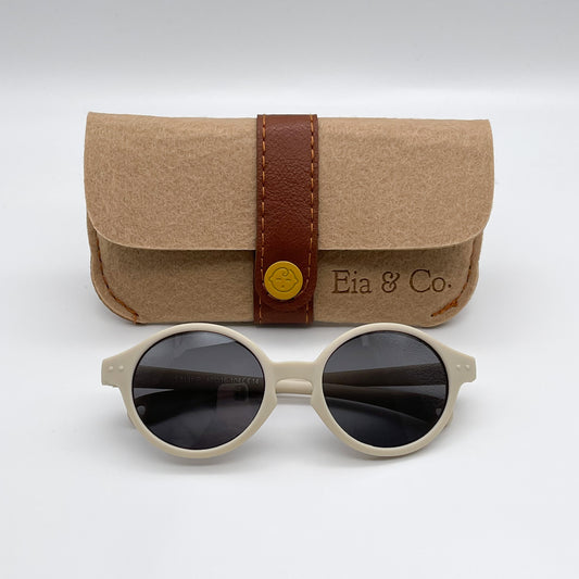 Flexible Baby Sunglass - Ivory