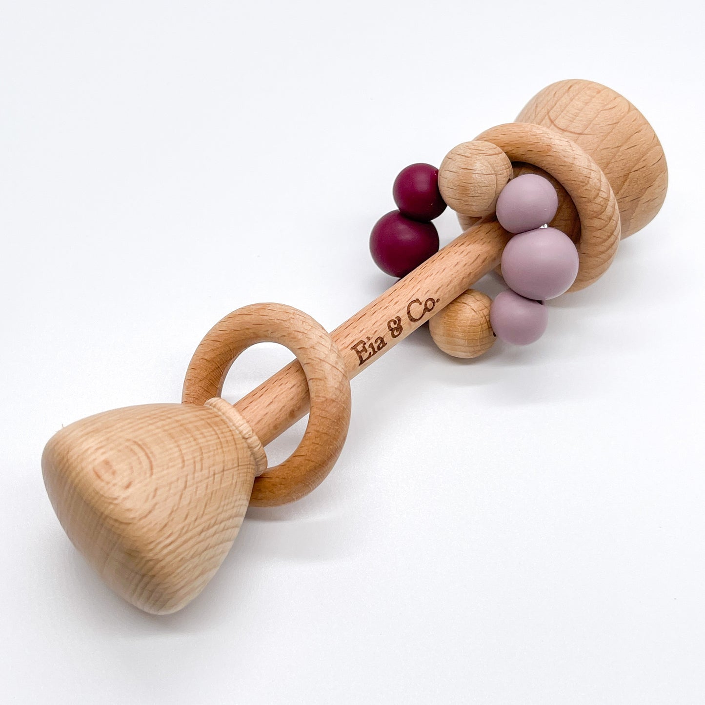 Wooden Rattle - Mangosteen