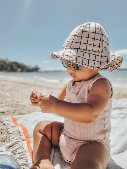 Soren Baby Summer Hat - Ash